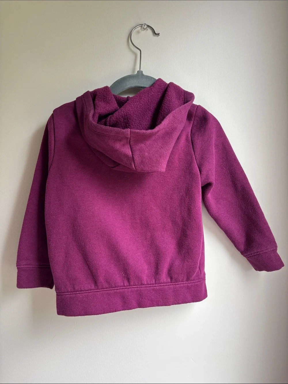 Old Navy Kids' Plum Hooded Zip Sweatshirt
